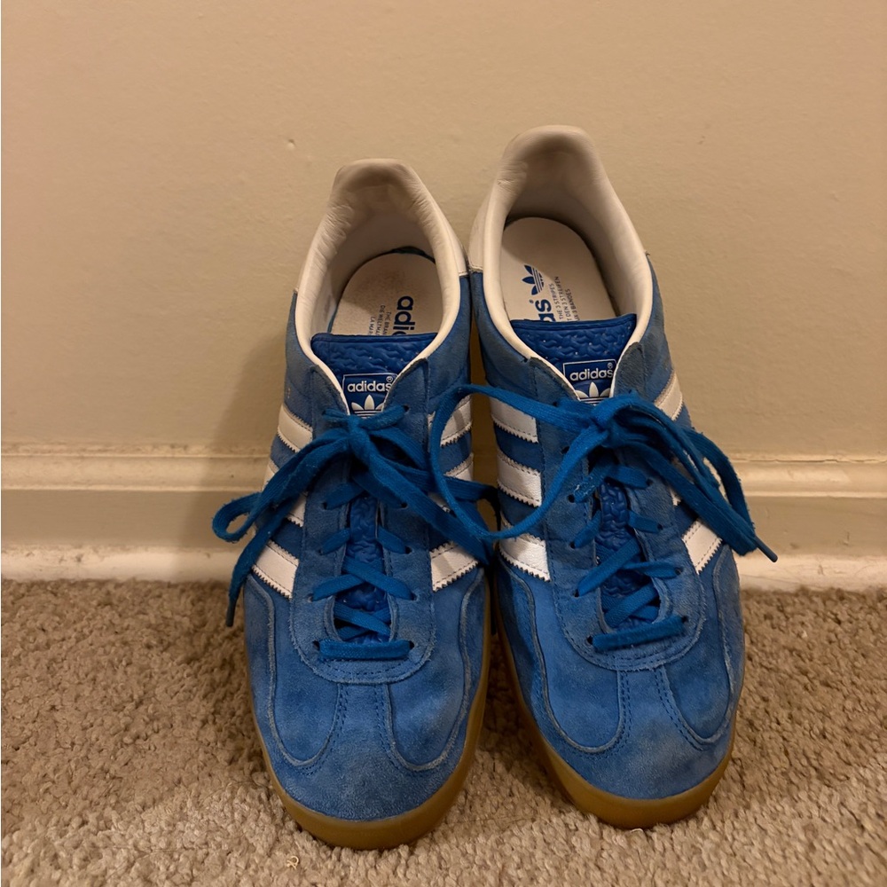 Adidas Blue Gazelle shoes